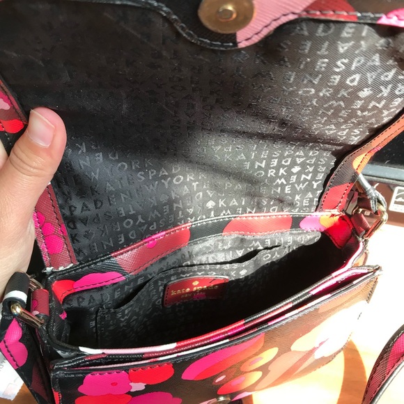 Kate Spade floral crossbody bag - Picture 2 of 2